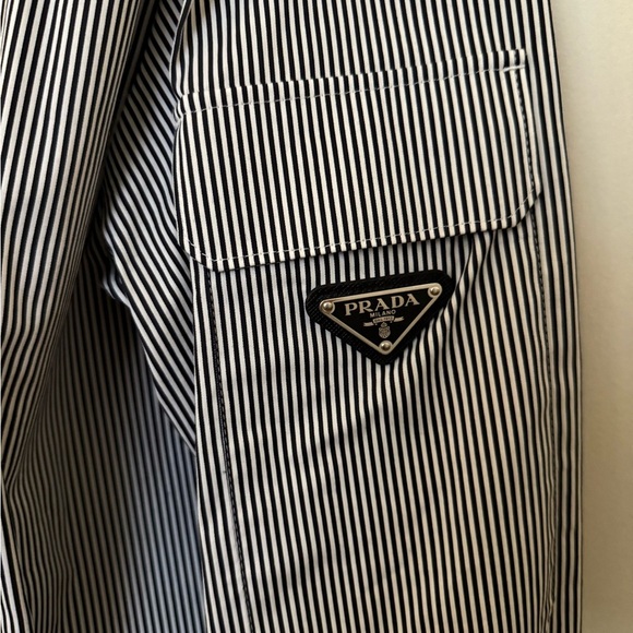 NEVER WORN Prada Men’s Striped Zip Up - Picture 2 of 6